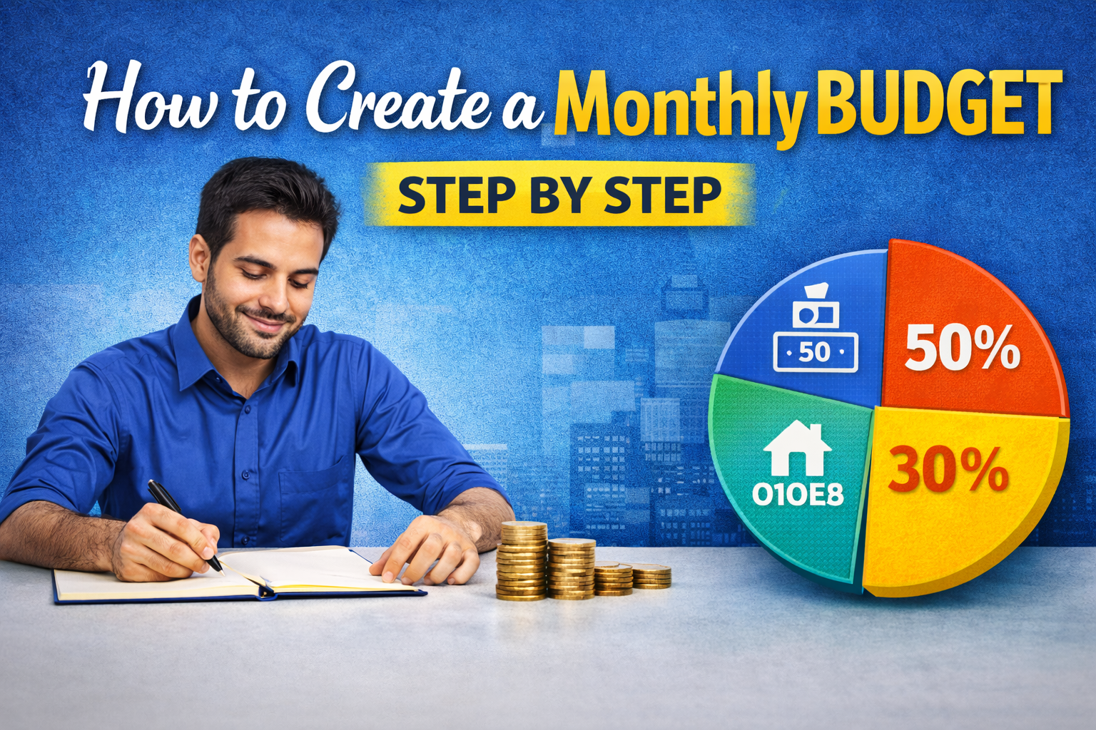 How to Create a Monthly Budget Step by Step