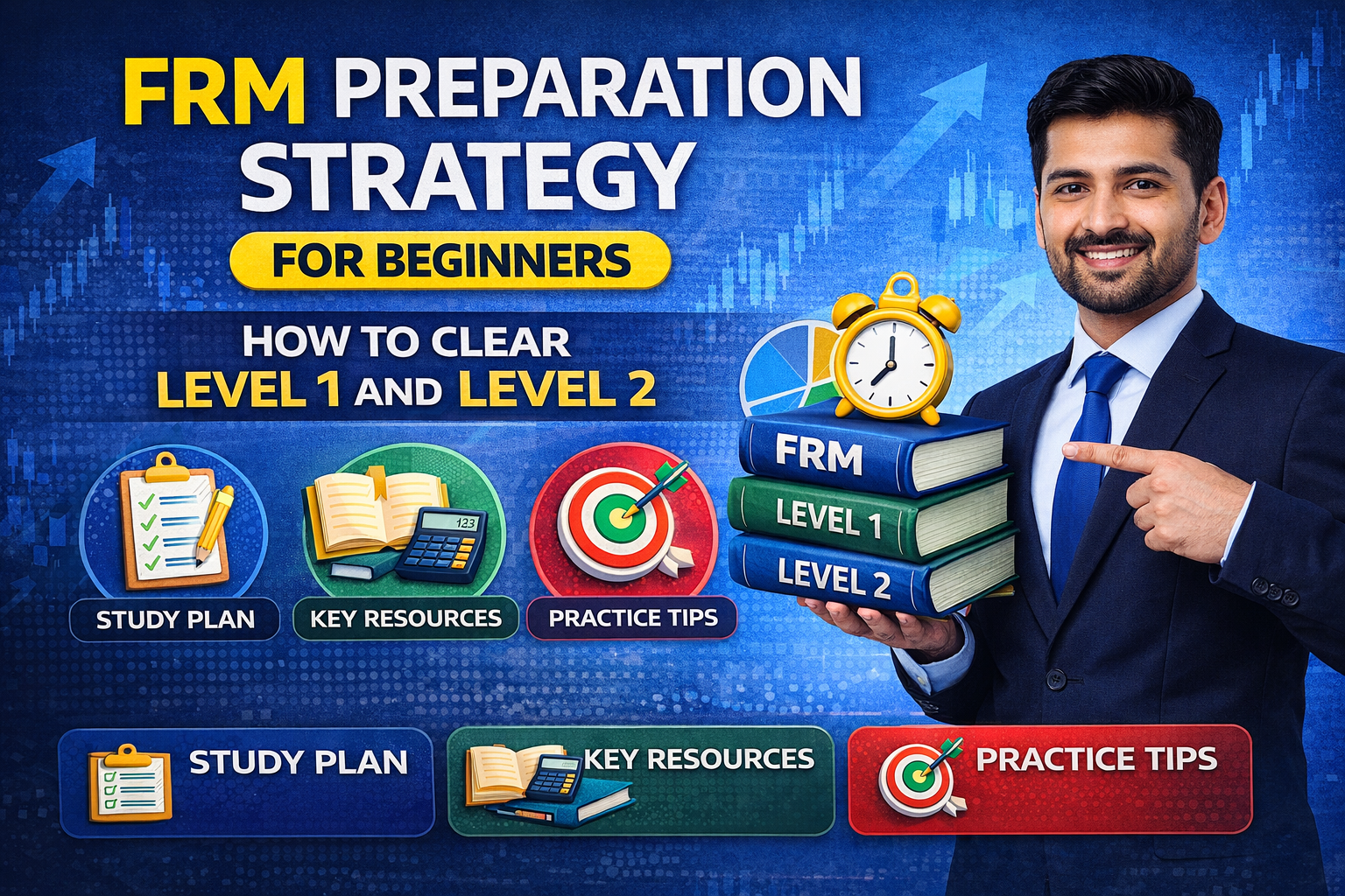 FRM Preparation Strategy for Beginners: How to Clear FRM Level 1 and Level 2